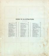 Index to Illustrations, Rock County 1935